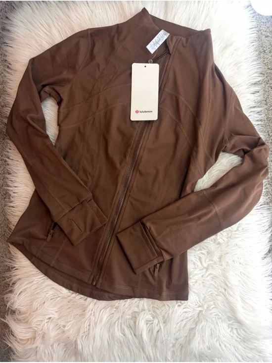 Lululemon Brown Athletic Jacket & Leggings Set - Picture 3 of 3